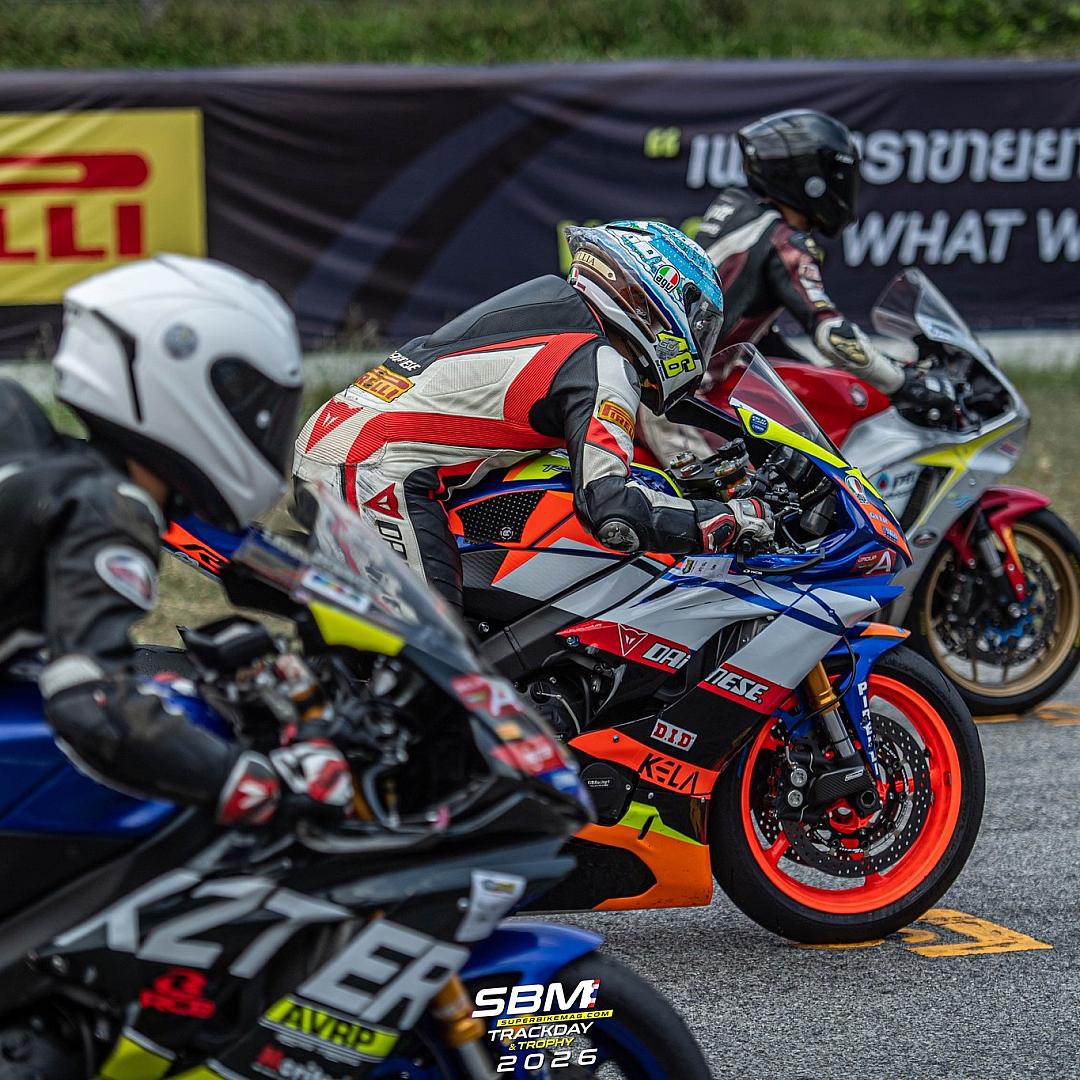 SuperBikeMag Trackday & Trophy 2026 เปิดฤดูกาลสนามแรกสุดมันส์ พัทยาคึกคัก ดันคอมมูนิตี้ไบค์เกอร์ไทย
