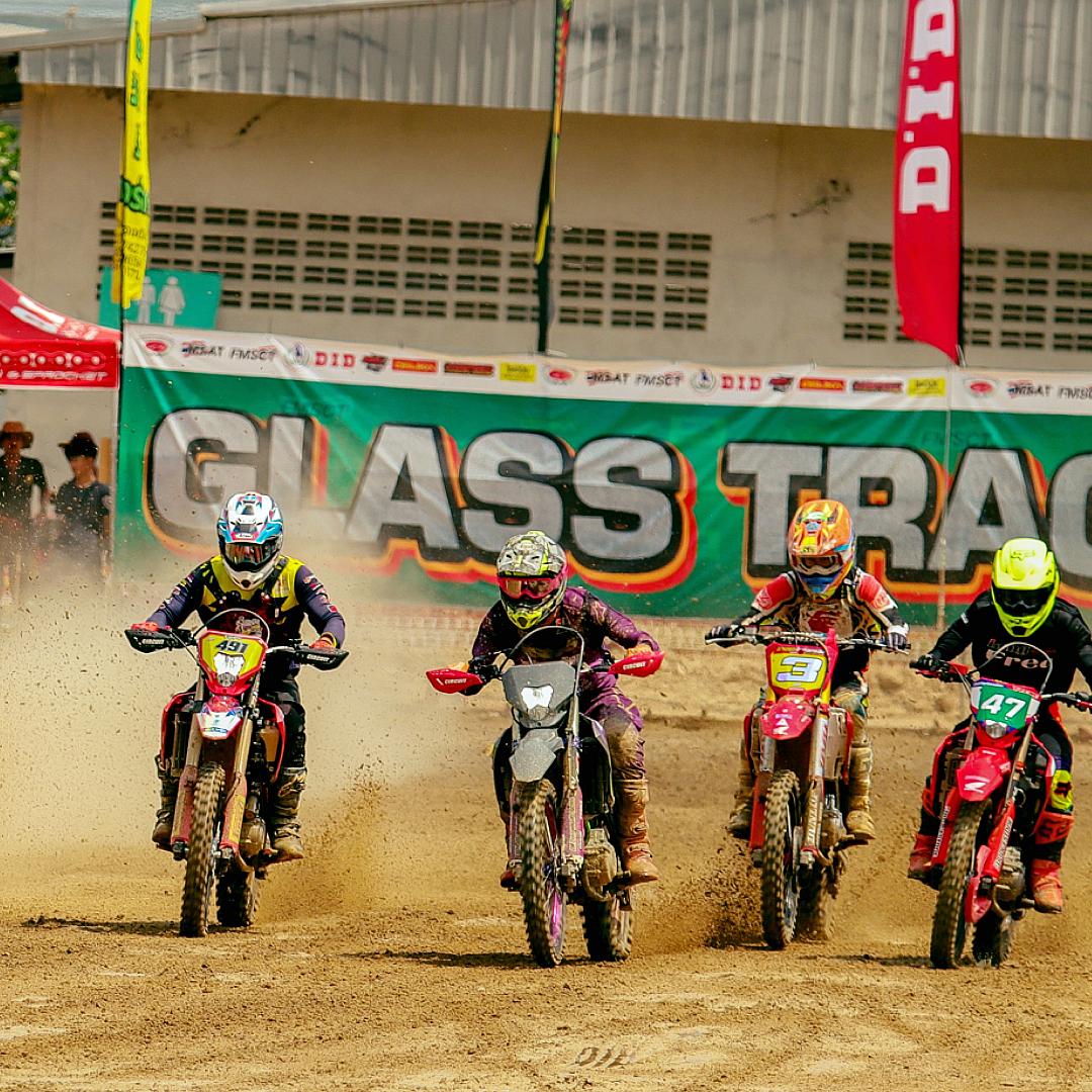 Glass Track C-CX Thailand Eastern Championship 2026 สนาม 2 เดือดต่อเนื่องที่ชลบุรี แข่งครบ 34 รุ่น ดันนักแข่งทุกระดับ
