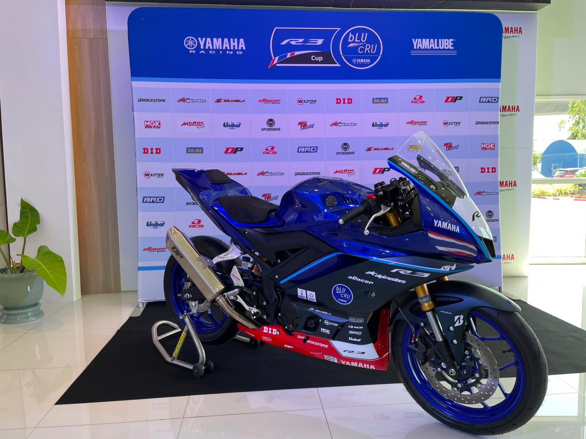 DID ร่วมกับ “ไทยยามาฮ่า” ผลักดันการสร้างนักบิดดาวรุ่ง เปิดโครงการ “Yamaha R3 bLU cRU Thailand Cup