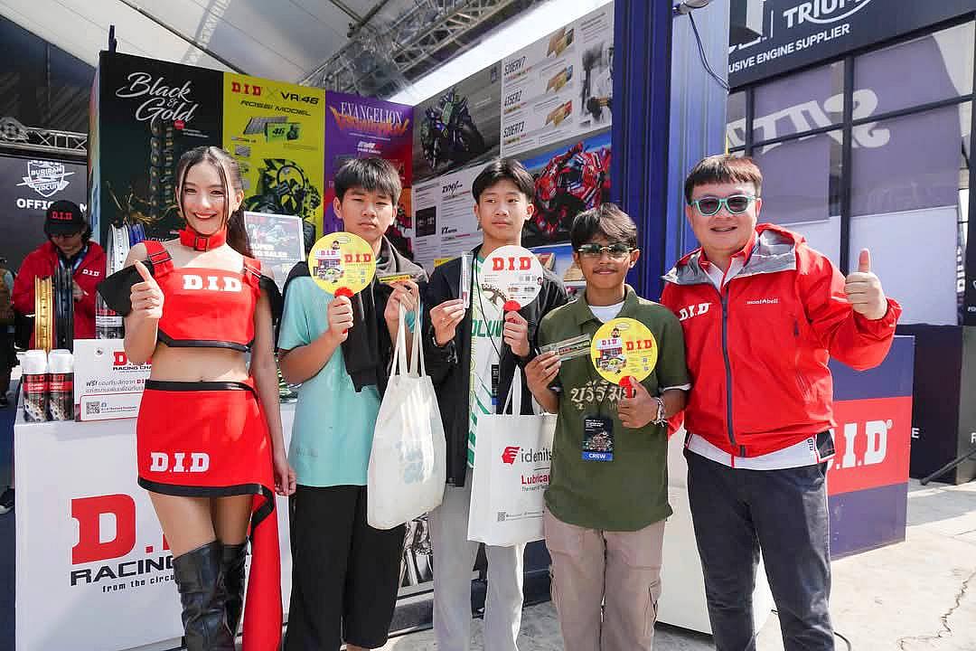 ส่องภาพบรรยากาศย้อนหลัง บูธ D.I.D งาน "Moto GP at Chang international circuit Buriram 2025"