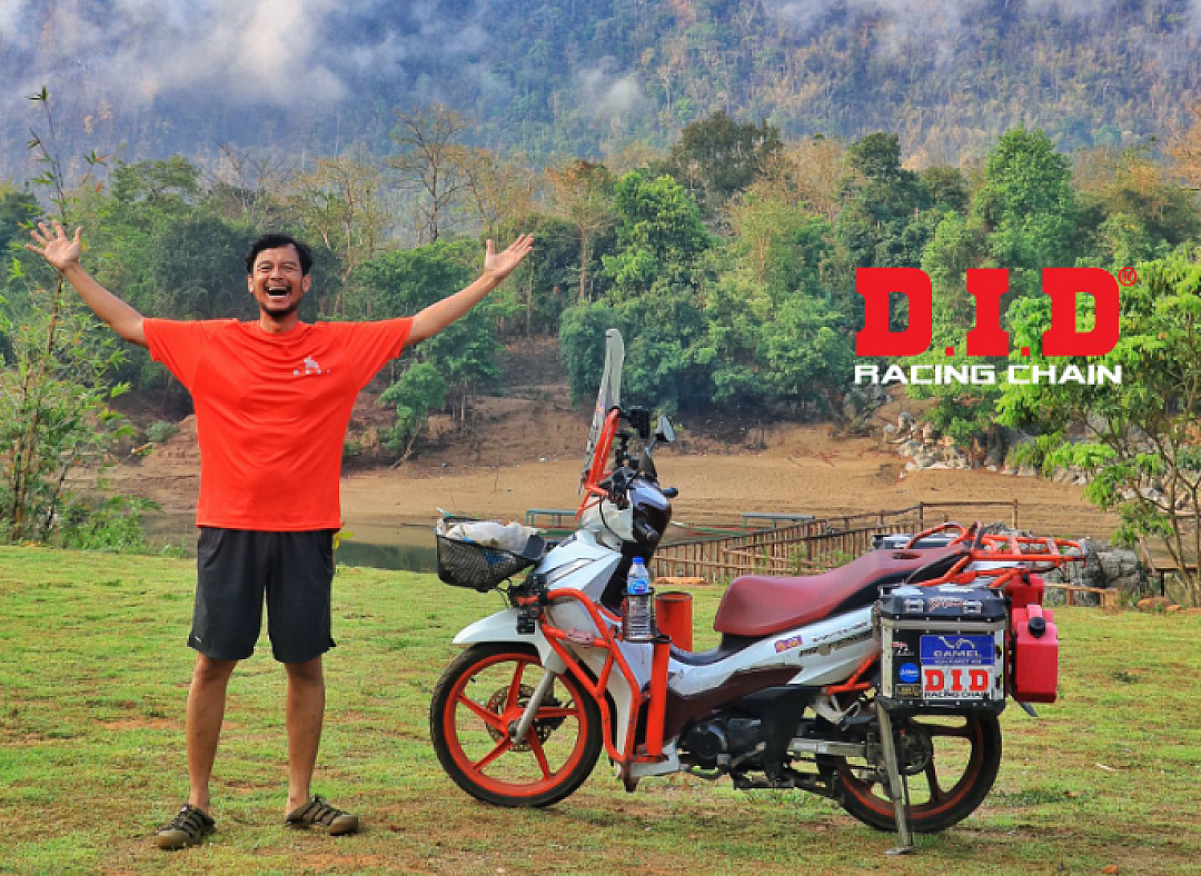 ลุยสุดขีด! บอล ขี่เวฟลัดเส้นท่าสองยาง น้ำมันแทบหมดถัง แต่โซ่สเตอร์ D.I.D ไม่เคยทำให้ผิดหวัง ก่อนเดือนเมษาฯ บินลัดฟ้าสู่เอเวอเรสต์