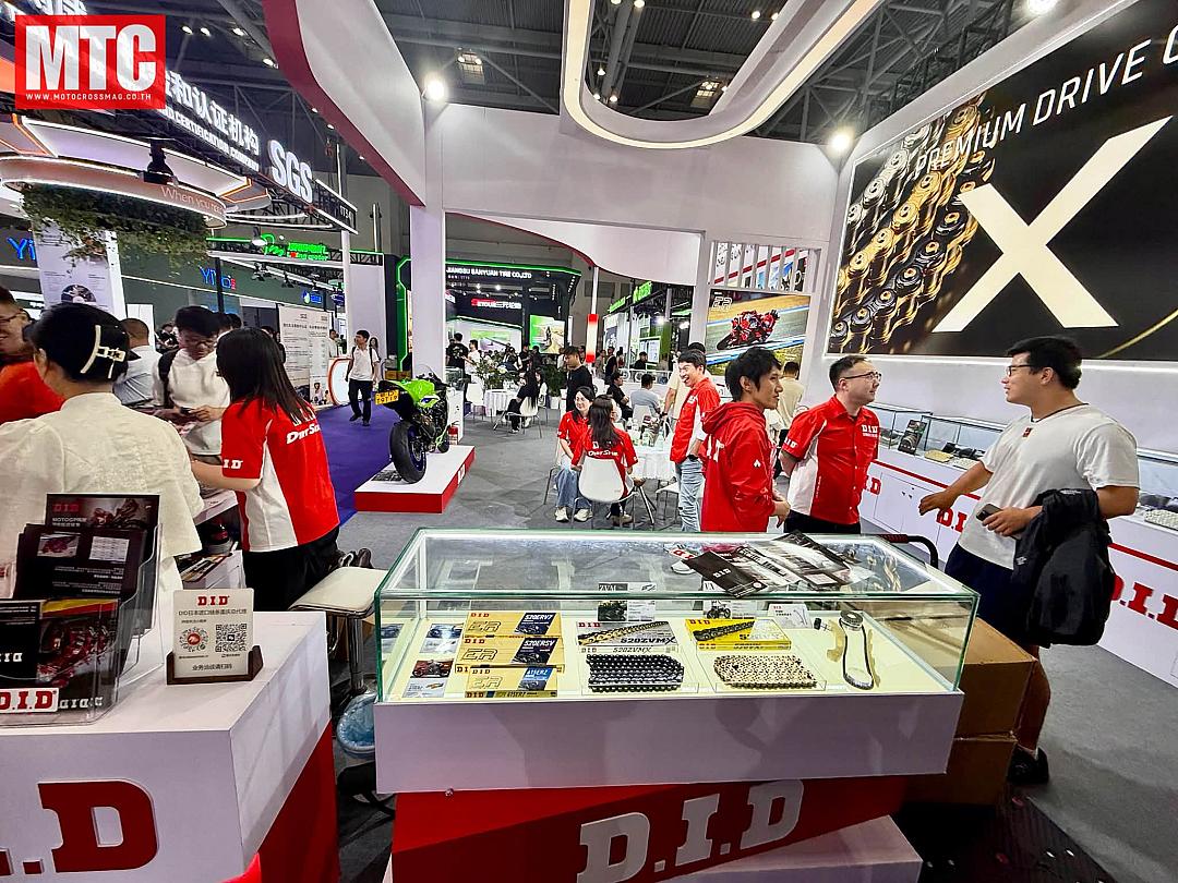 D.I.D เปิดตัว X-Series โซ่ตีขึ้นรูปใหม่ น้ำหนักเบาลง 5% เตรียมบุกตลาดไทยเร็วๆ นี้