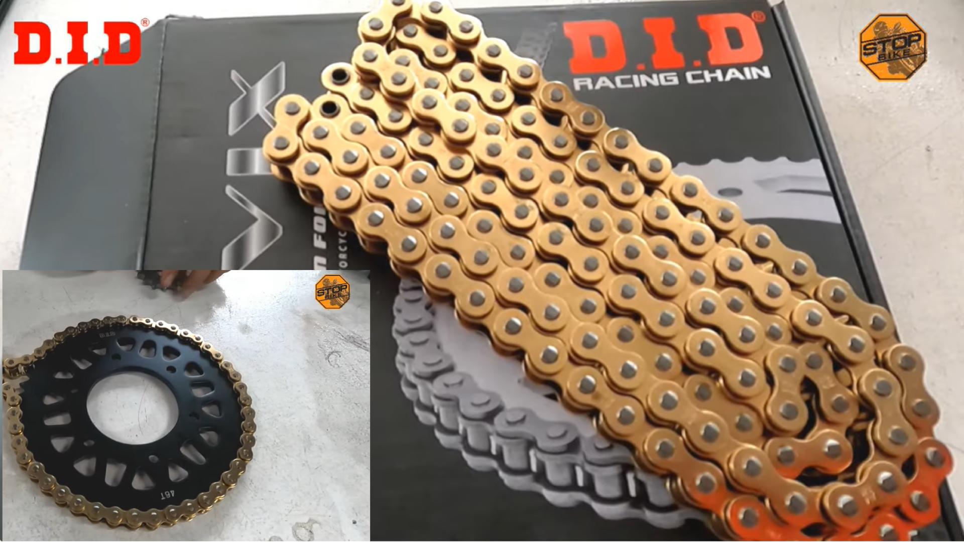 ทดสอบโซ่ D.I.D 428 VIX แบบโหดๆ 2,000 กิโล ทริปเดียว by Stop Bike Channel