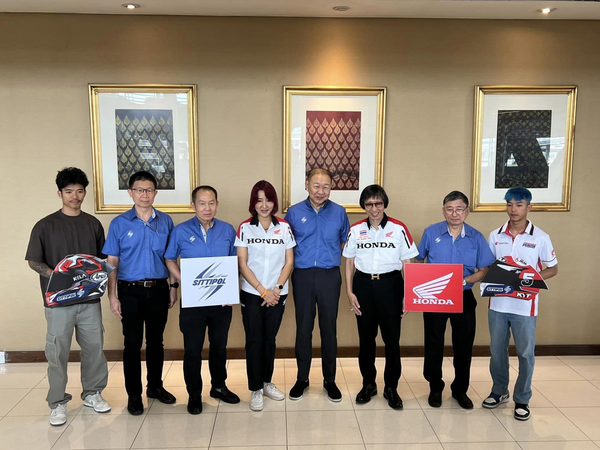 กลุ่มสิทธิผล สนับสนุนนักแข่งไทยฮอนด้า 2024