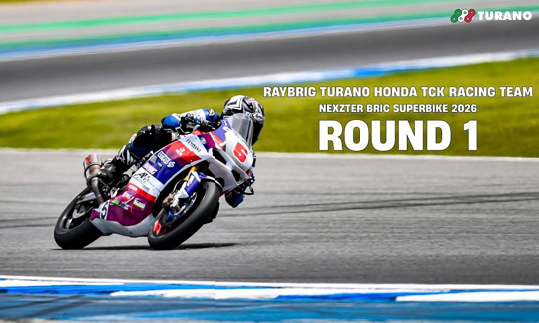 กลุ่มสิทธิผล ผนึก ไทยฮอนด้า เปิดตัว “RAYBRIG TURANO HONDA TCK RACING TEAM” ลุยศึก BRIC Superbike 2026