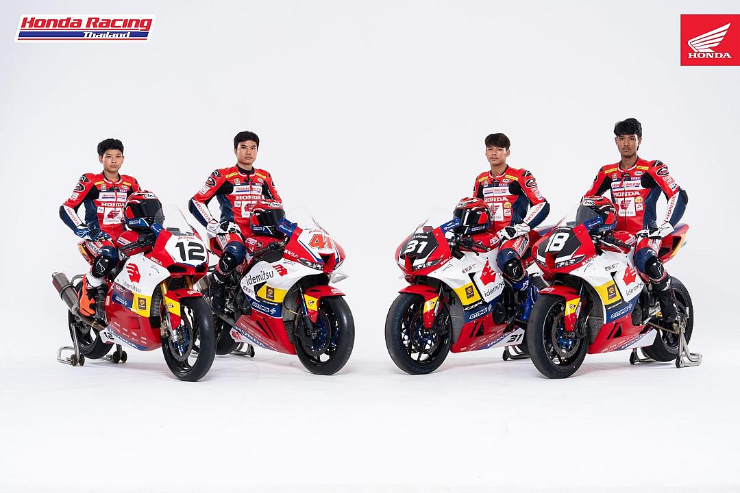 Honda Racing Thailand เปิดศึกล่าแชมป์เอเชีย 2026 ส่งนักบิดไทยลุยครบทุกคลาส ประเดิมสนามเซปังสุดสัปดาห์นี้